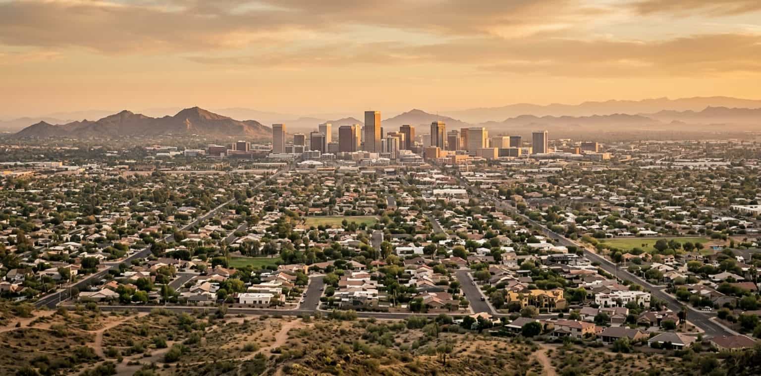 Phoenix skyline