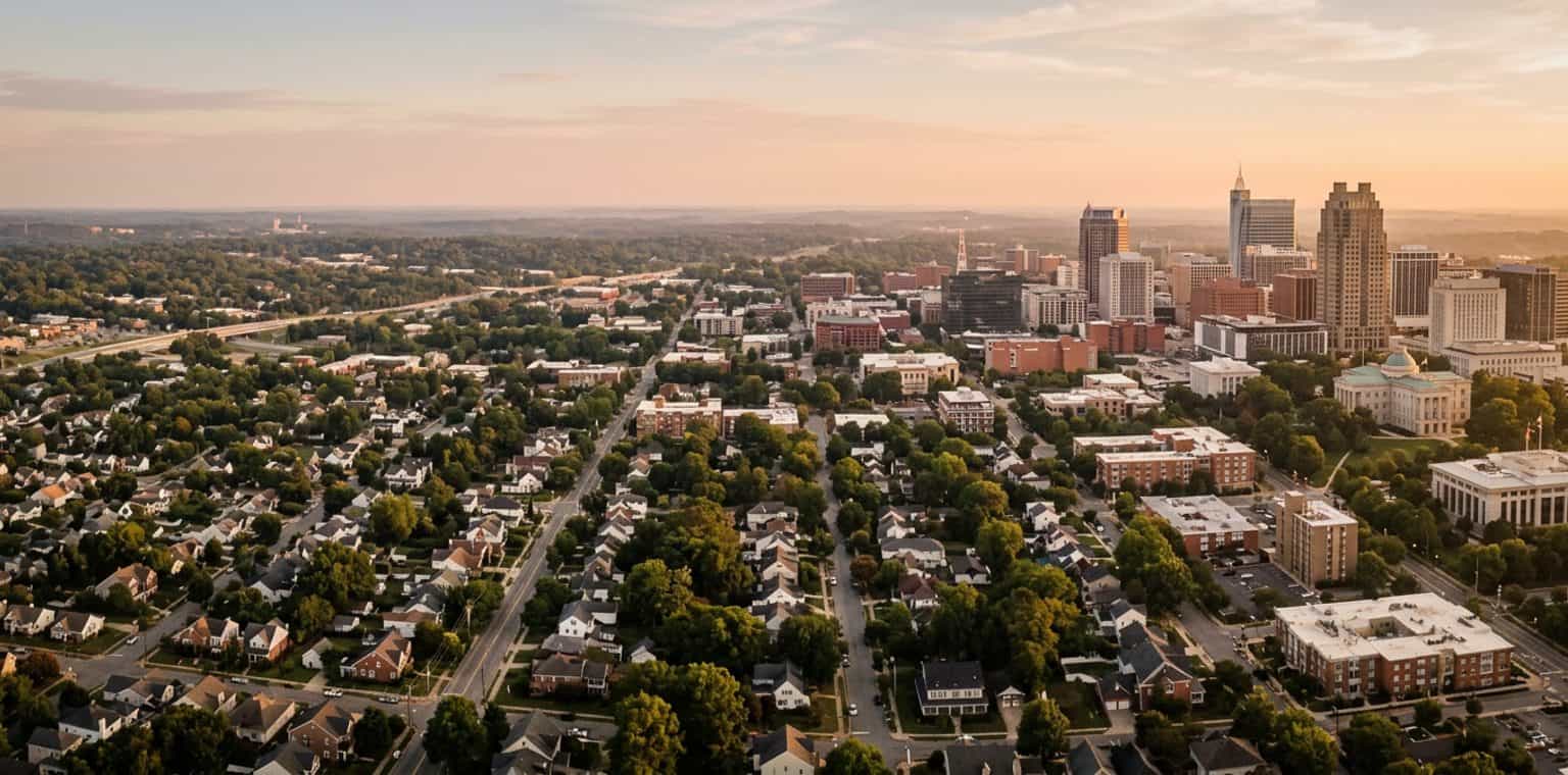 Raleigh skyline