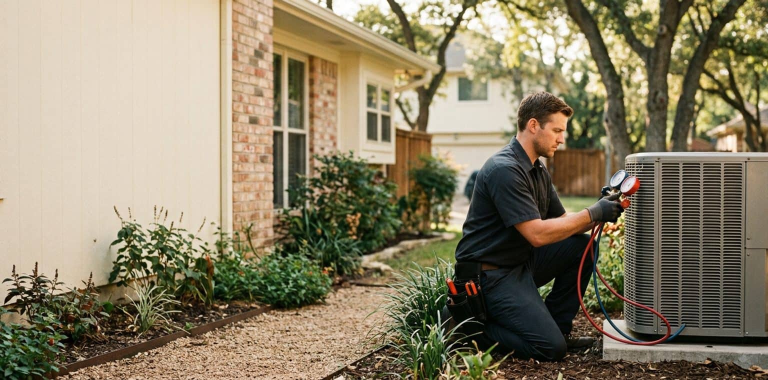 A HVAC job in Dallas