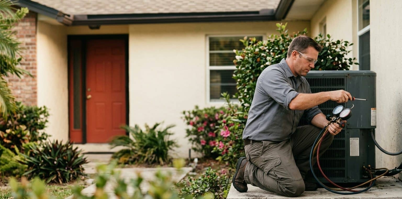 A HVAC job in Jacksonville
