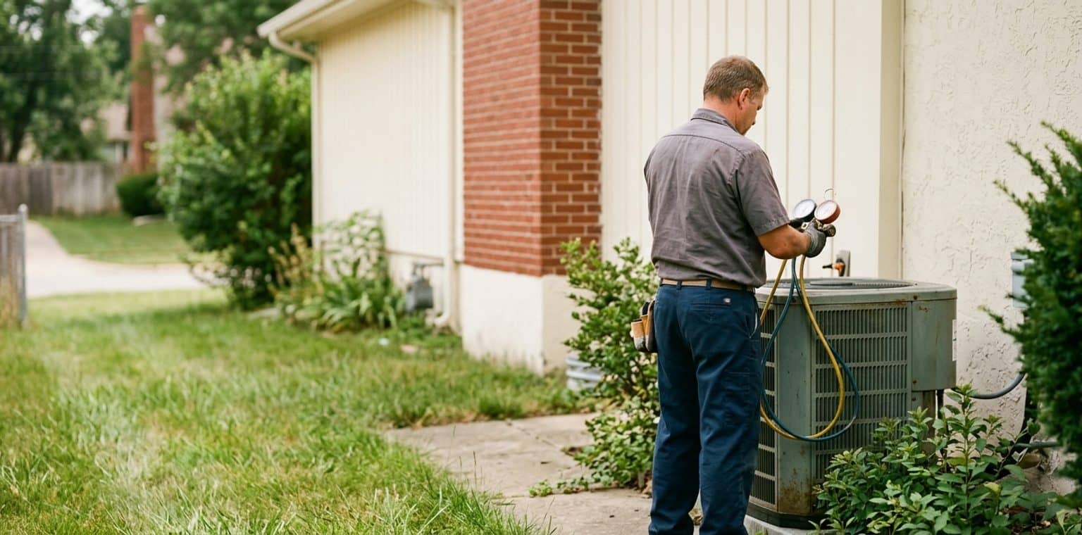 A HVAC job in Kansas City