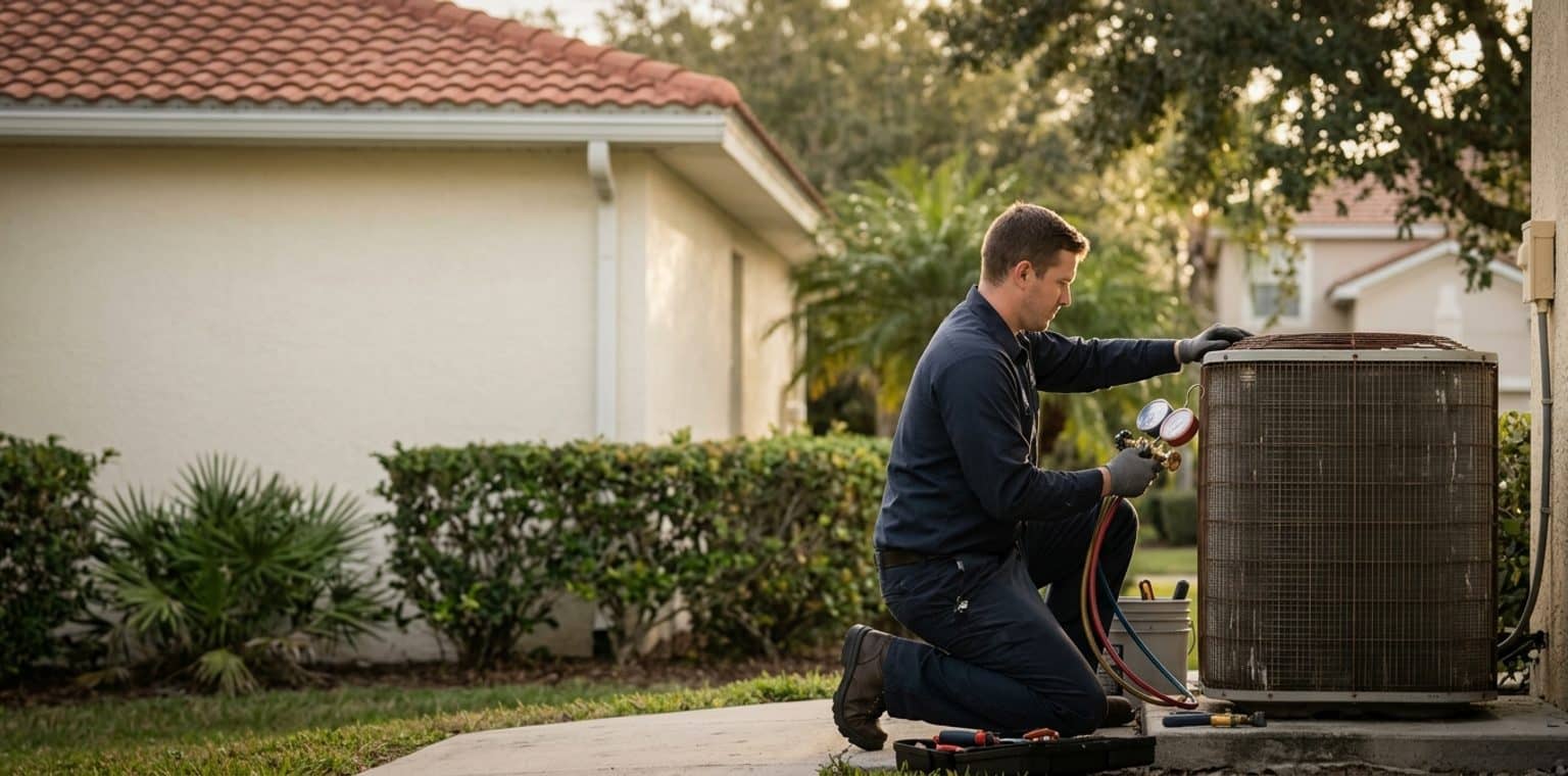 A HVAC job in Orlando