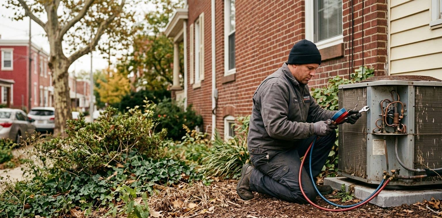 A HVAC job in Philadelphia