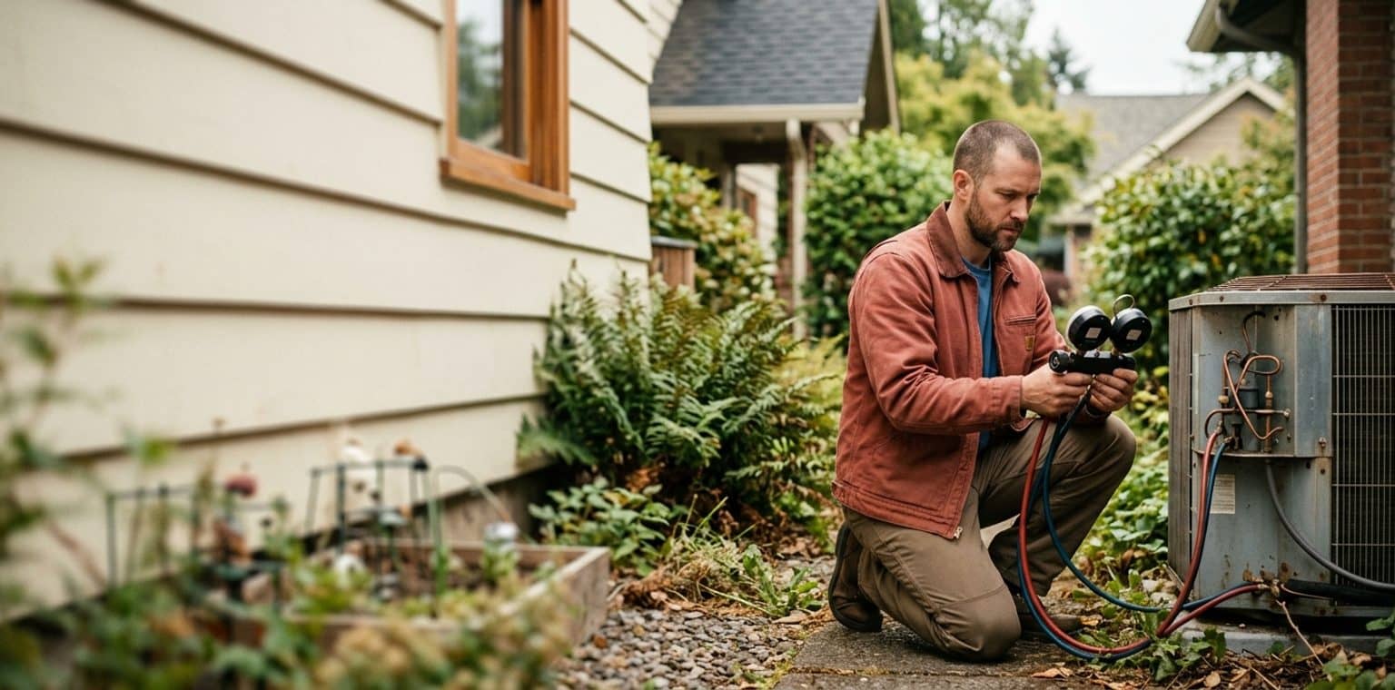 A HVAC job in Portland
