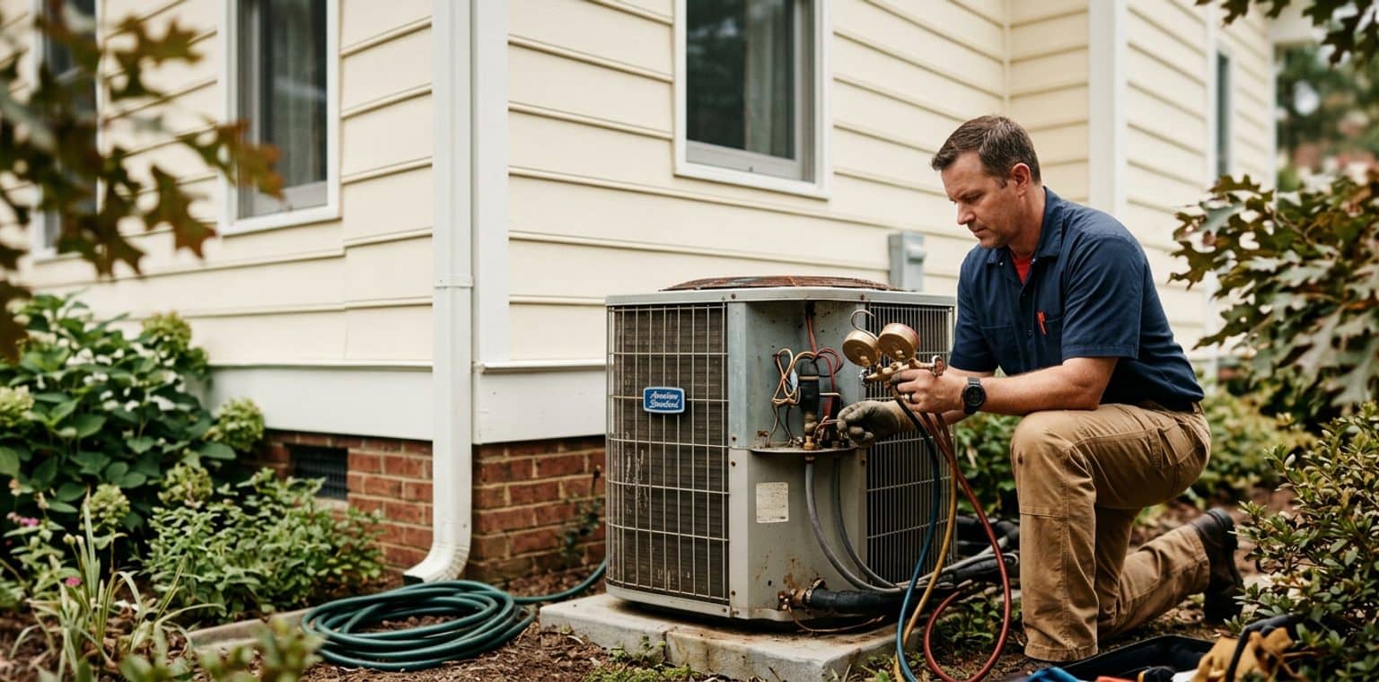 A HVAC job in Raleigh