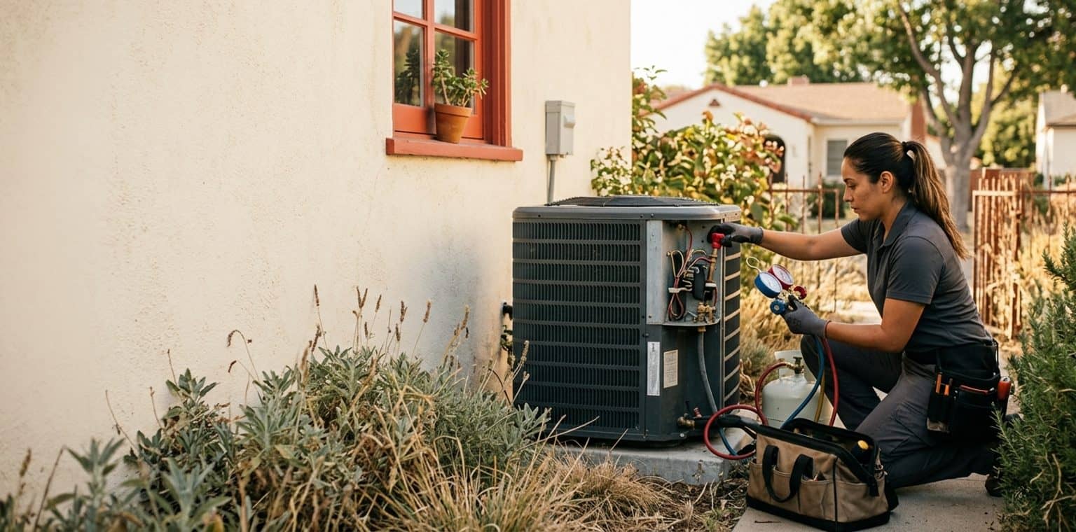 A HVAC job in San Diego