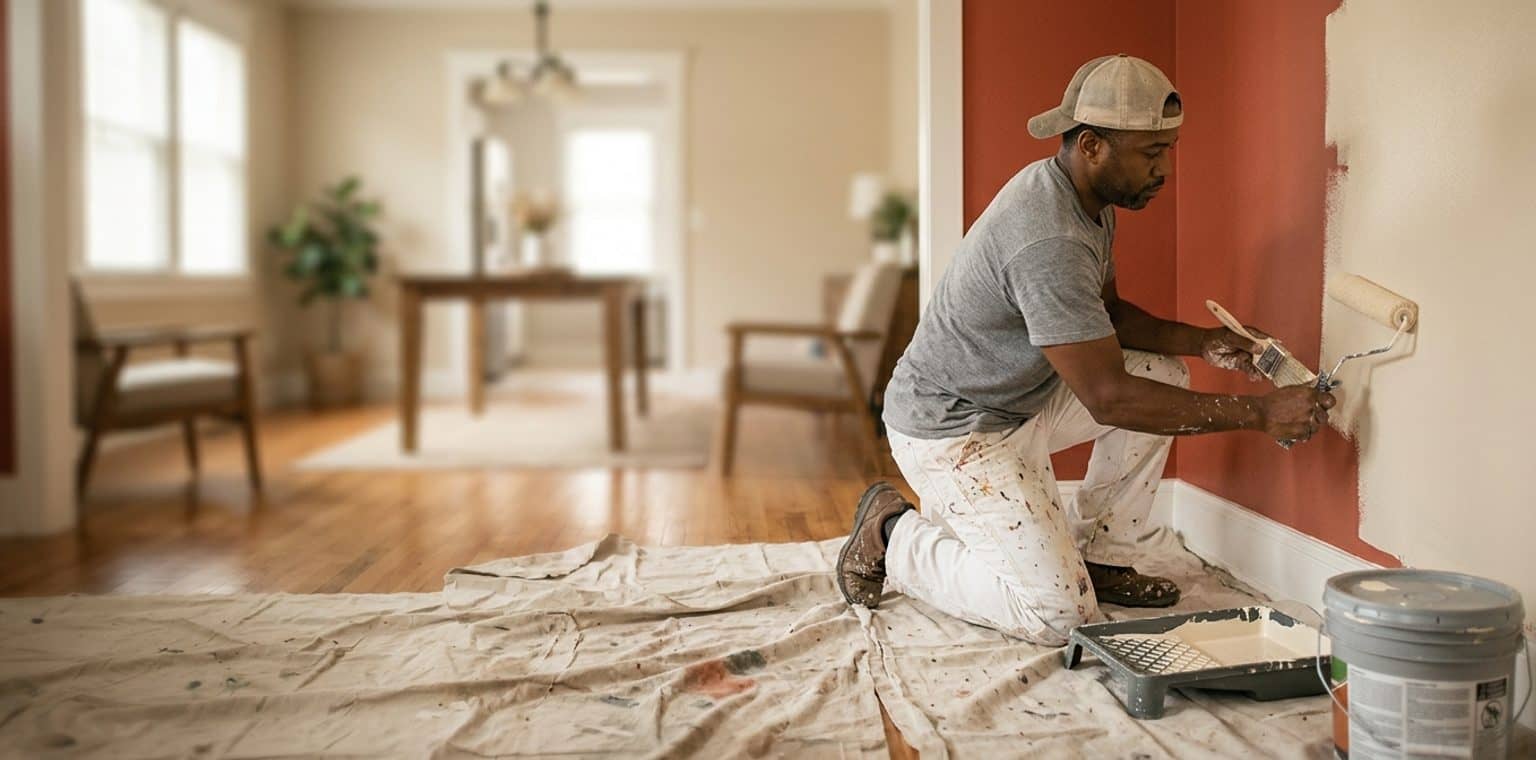 A painting job in Charlotte