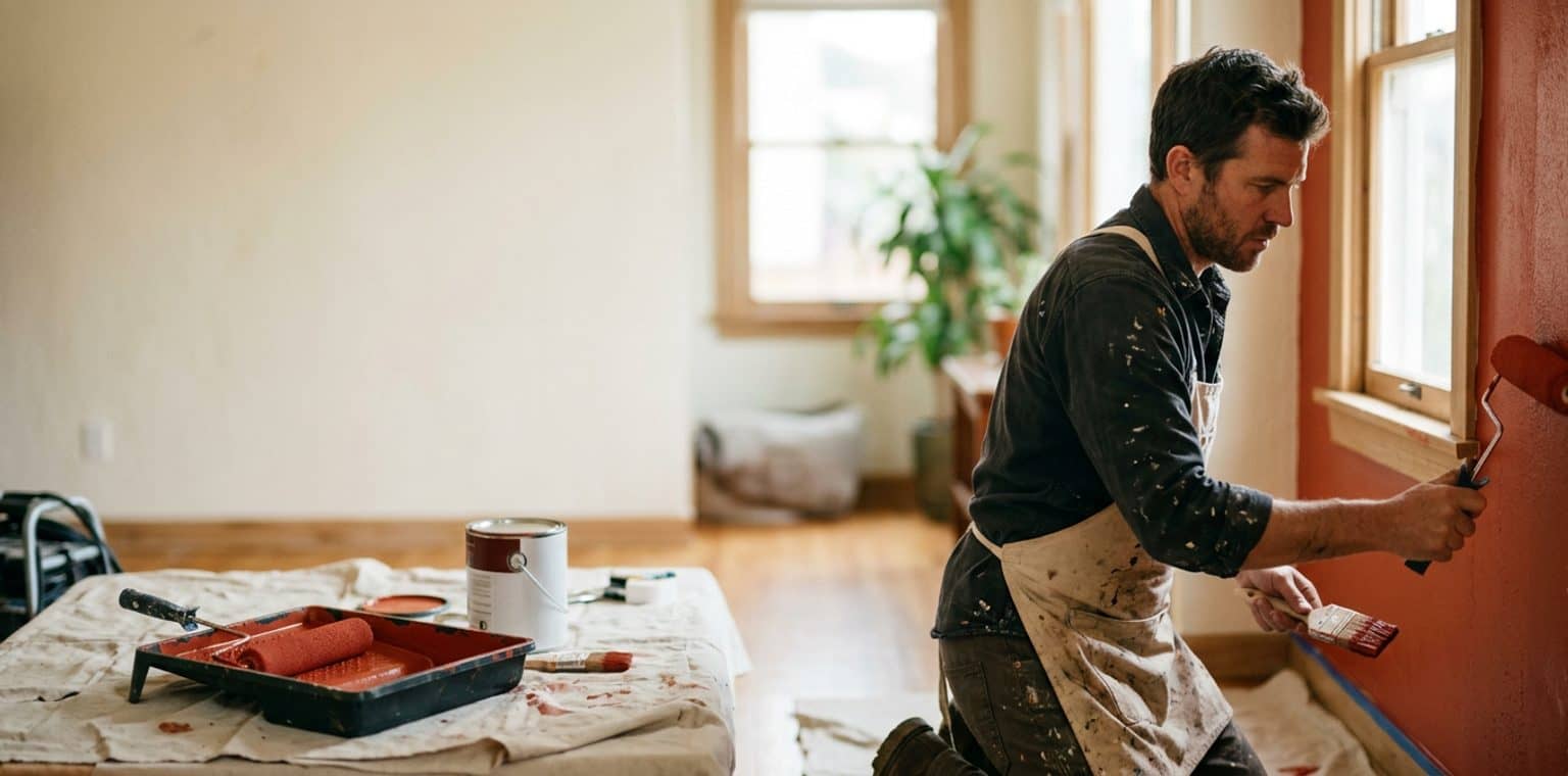 A painting job in Los Angeles