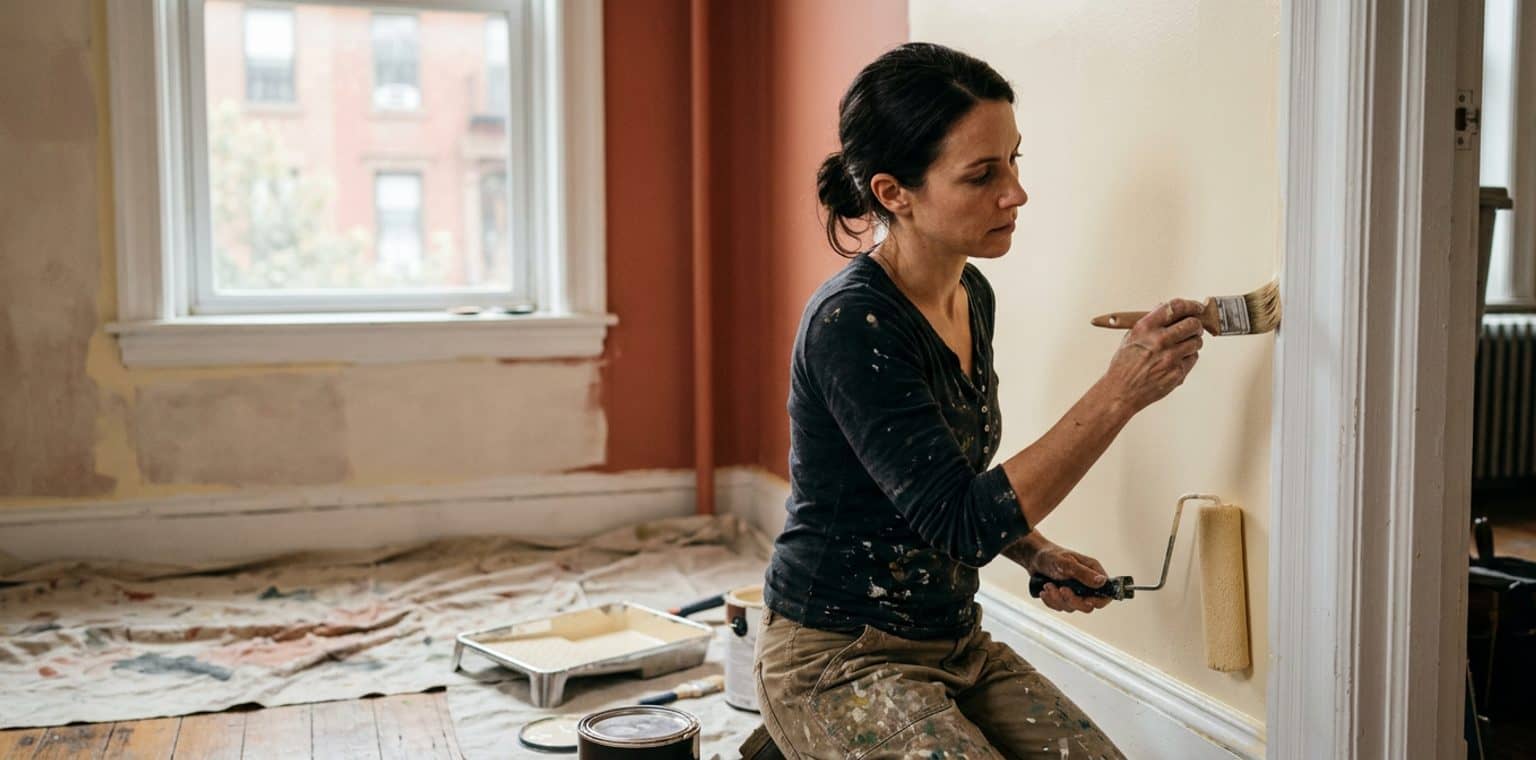 A painting job in New York