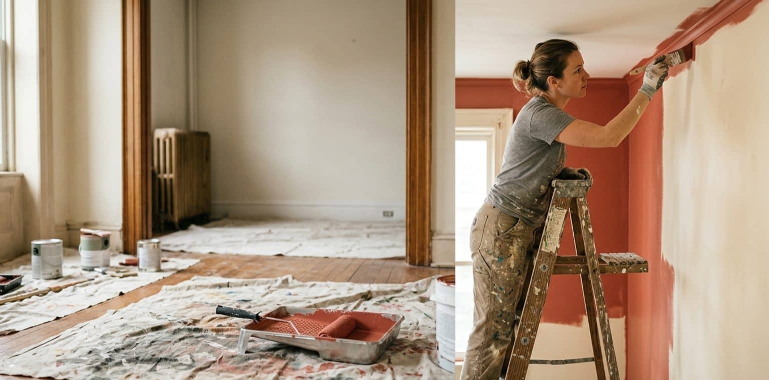 A painting job in Philadelphia