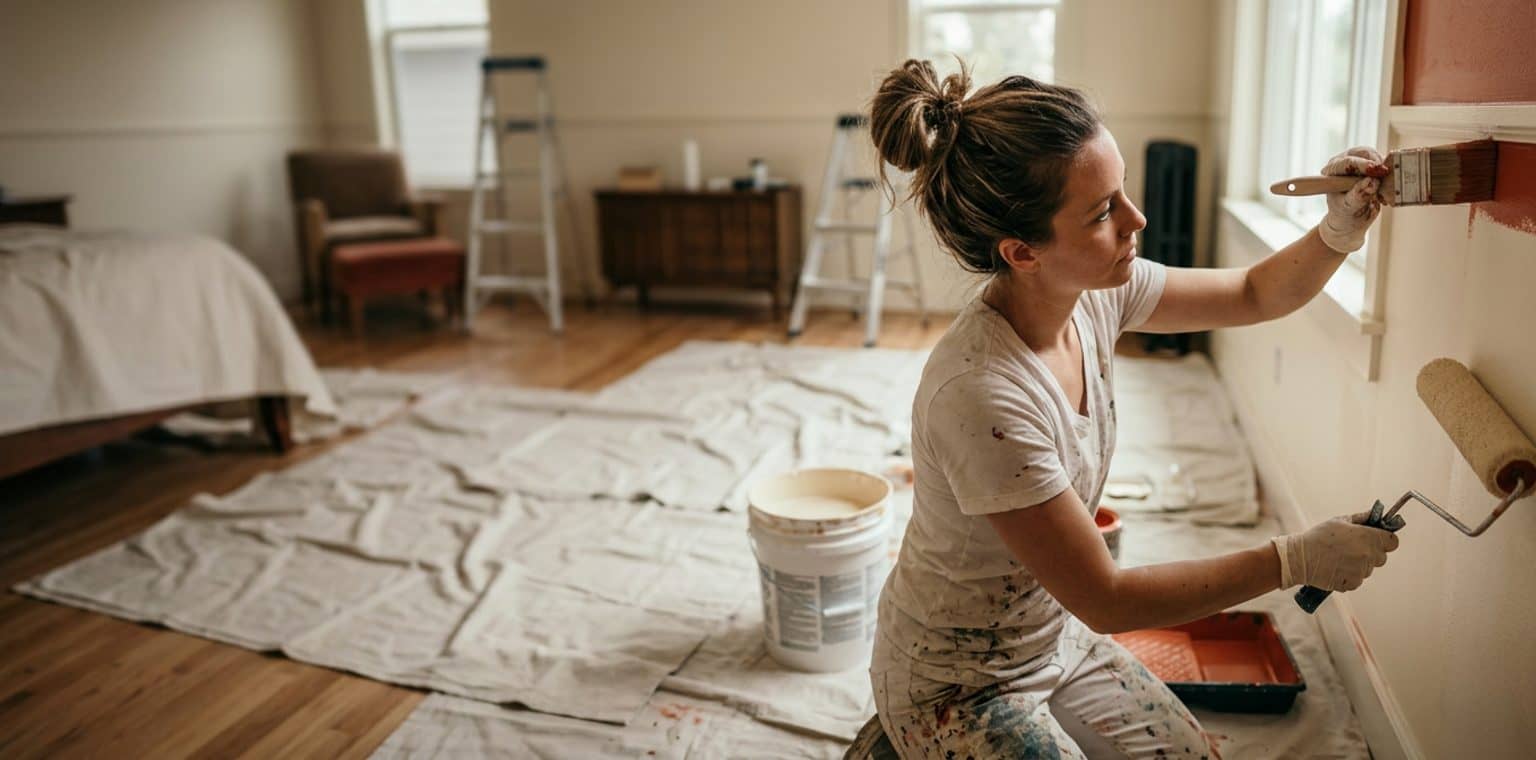 A painting job in Seattle