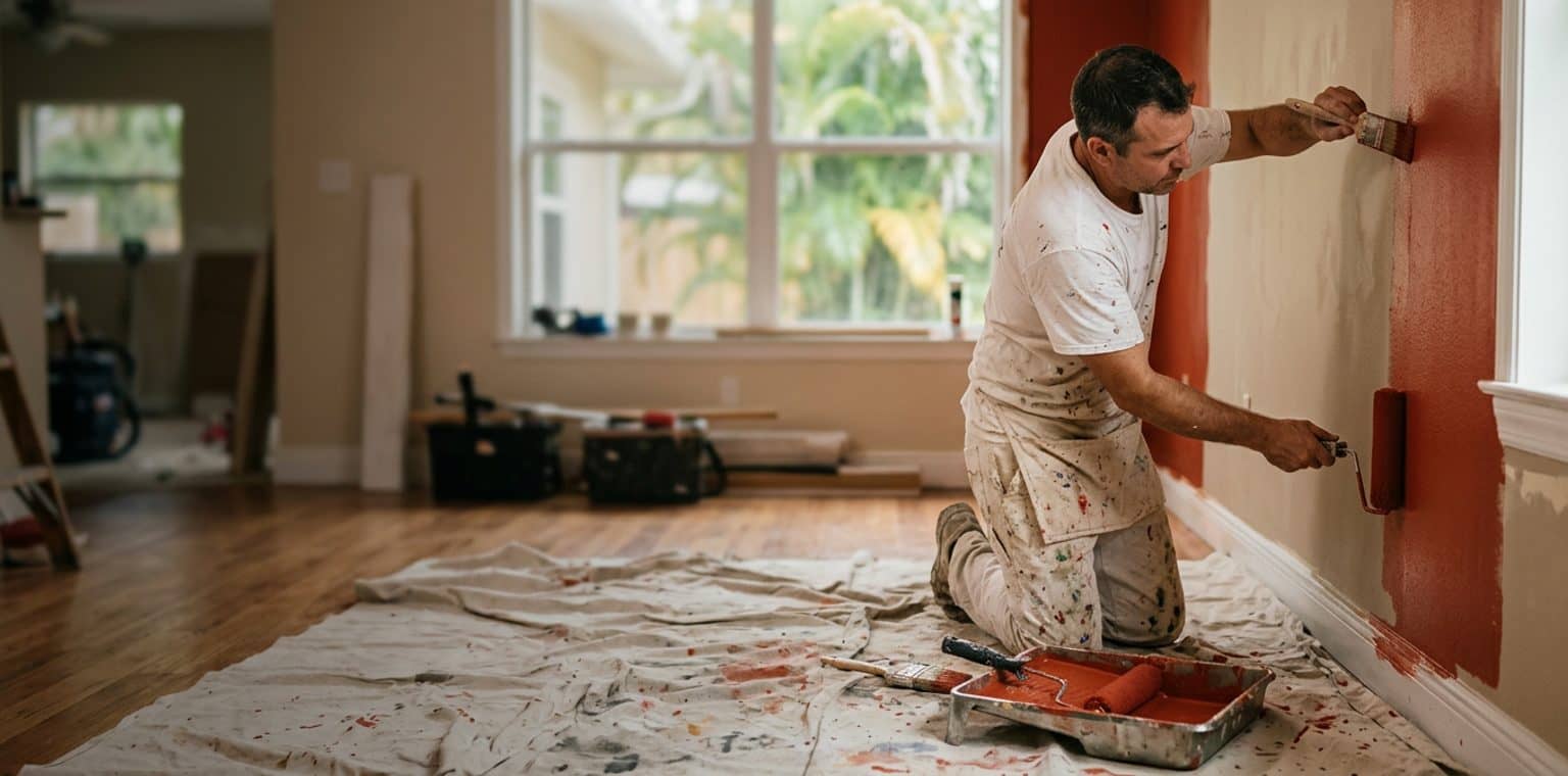 A painting job in Tampa