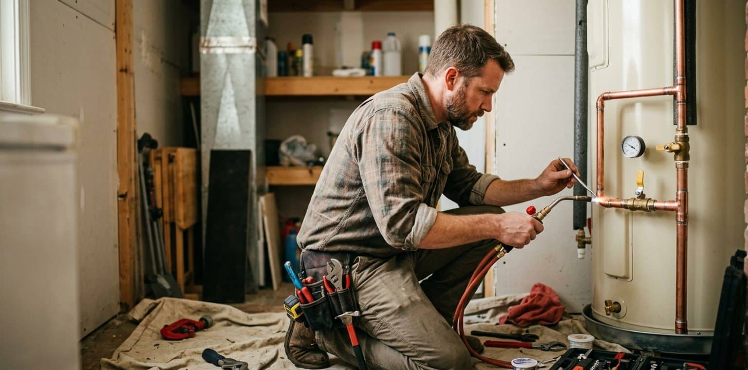 A plumbing job in Charlotte