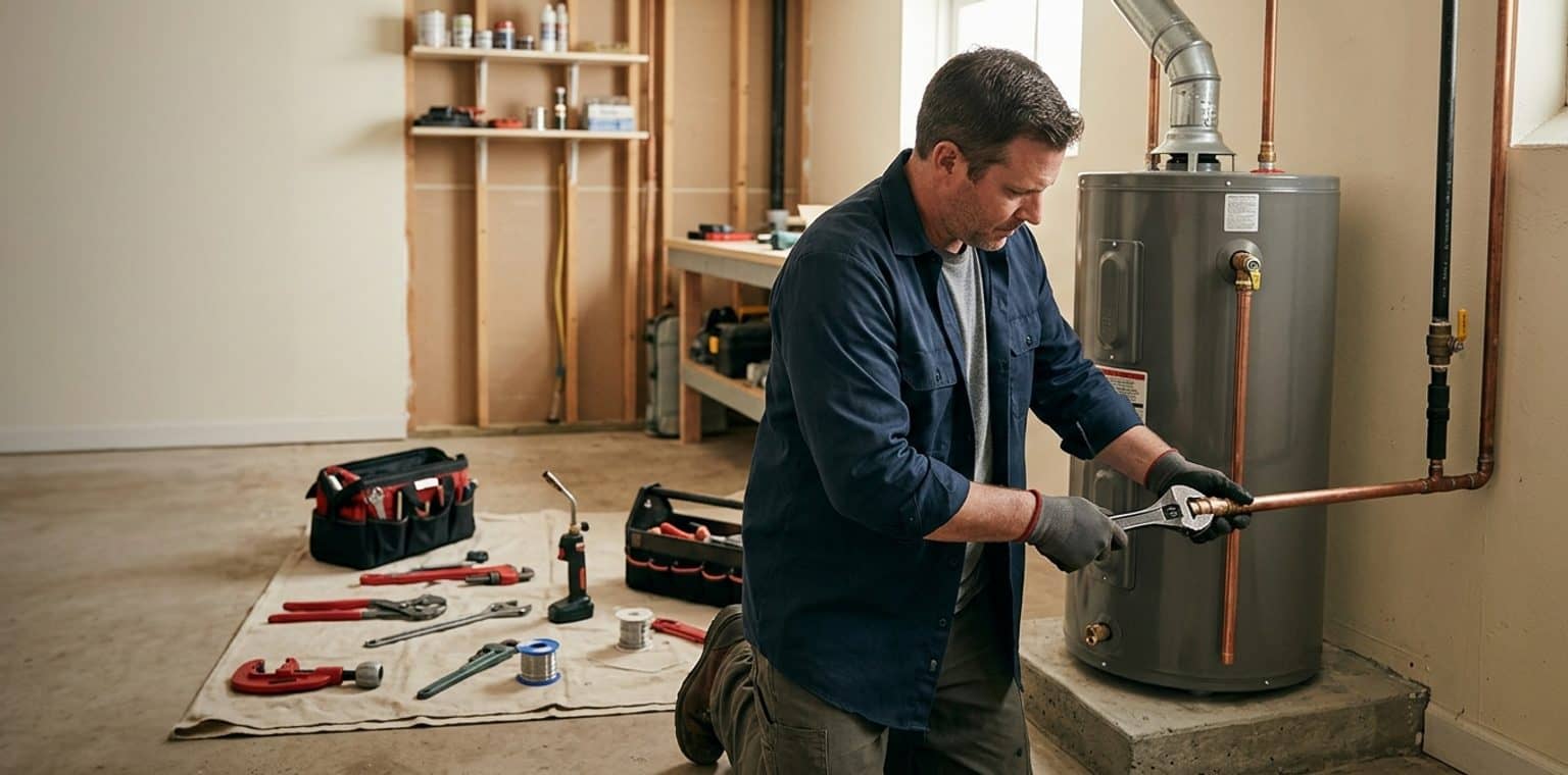 A plumbing job in Dallas