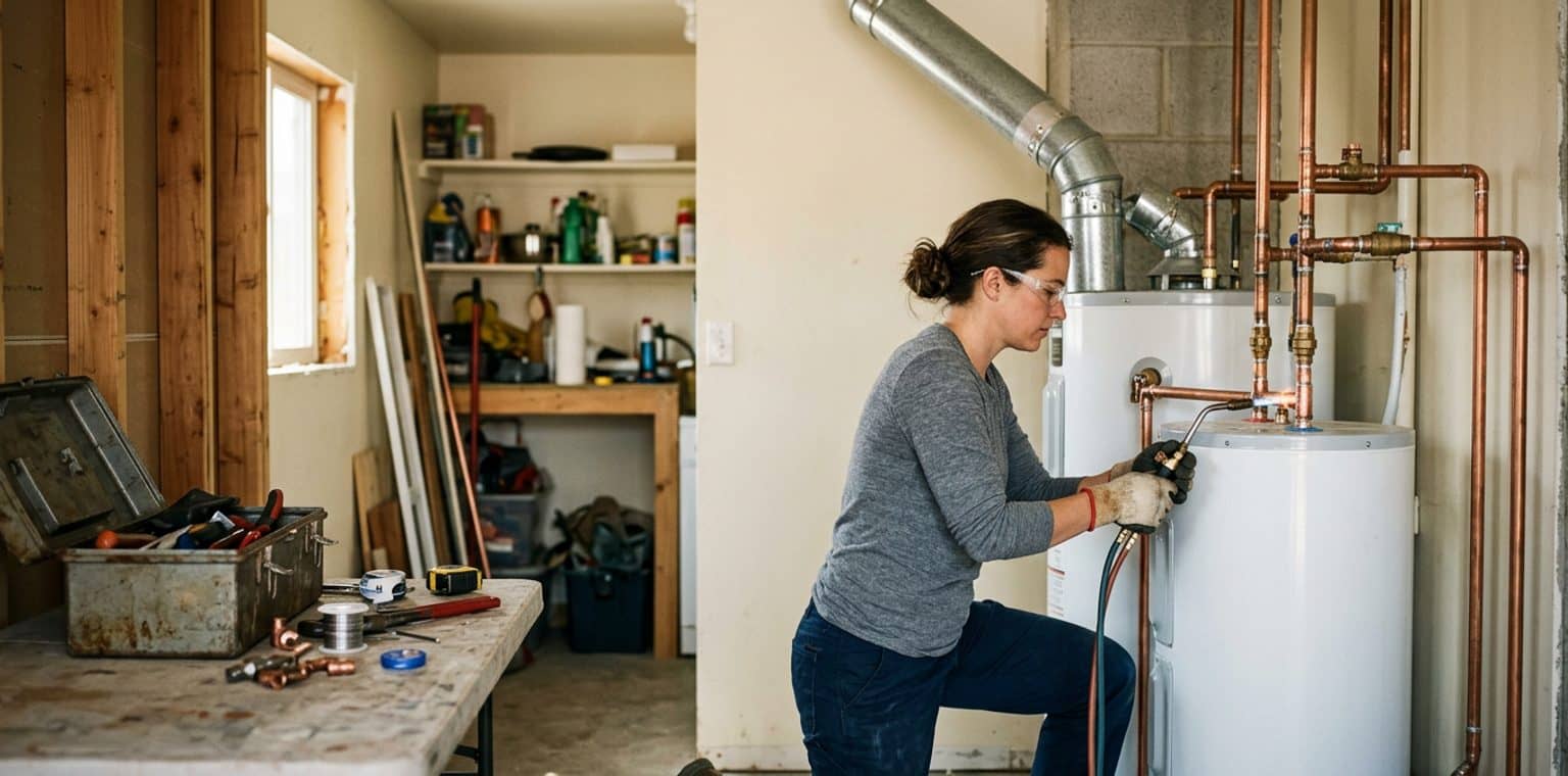 A plumbing job in Denver