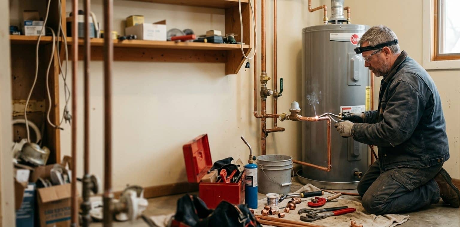 A plumbing job in Minneapolis