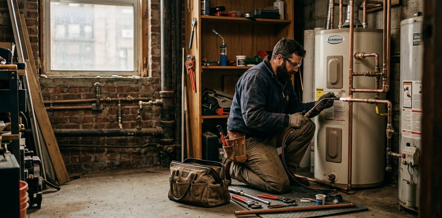 A plumbing job in New York
