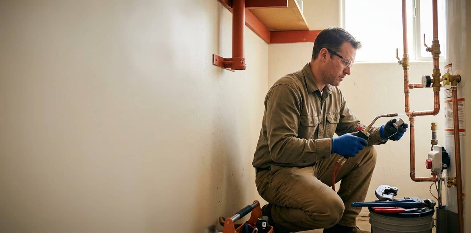 A plumbing job in Phoenix