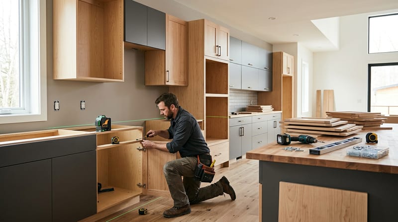 Kitchen Cabinet Installation Cost in 2026: Per-Box Math